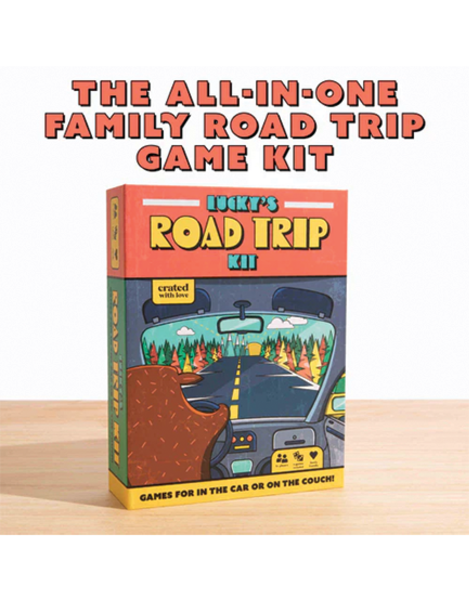 Lucky's Road Trip Kit, 4 Games in 1 Box