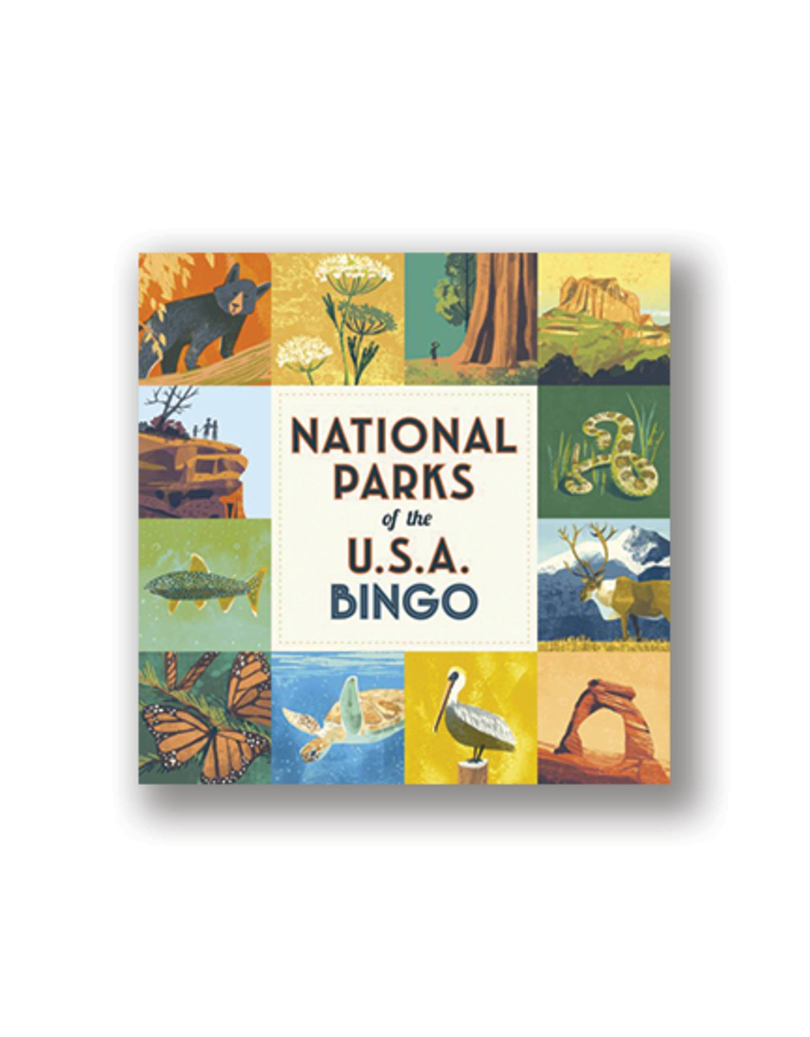 National Parks of the U.S.A Bingo Game