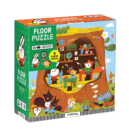Mudpuppy Forest School Jumbo Floor 25-Piece Puzzle