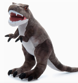 T-Rex 19" Brown Plush Dinosaur