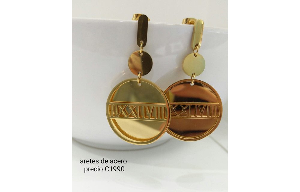 ARETES LARGOS ACERO 210000000864