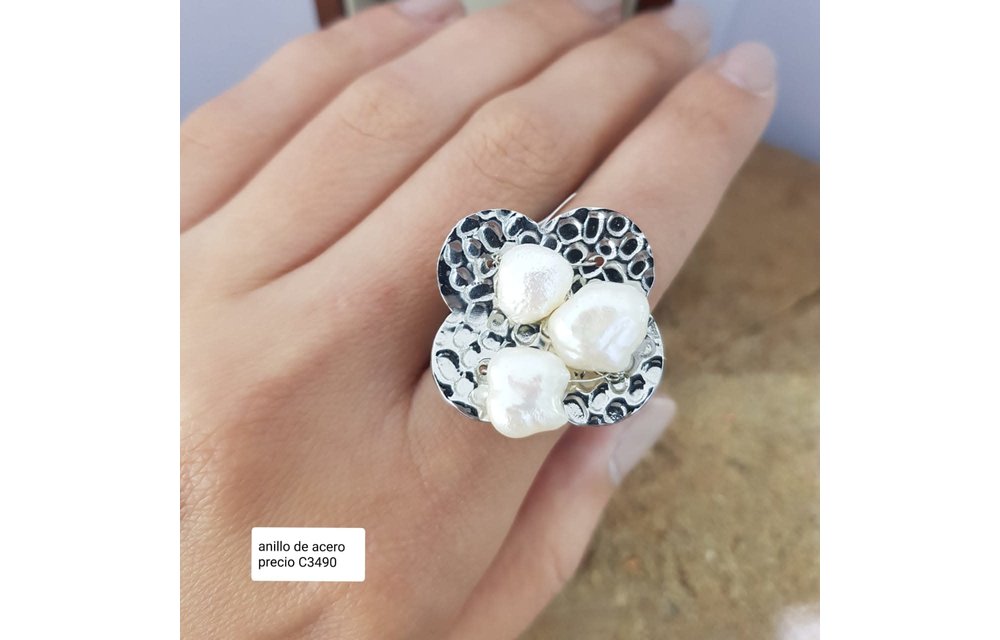 ANILLO DAMA ACERO