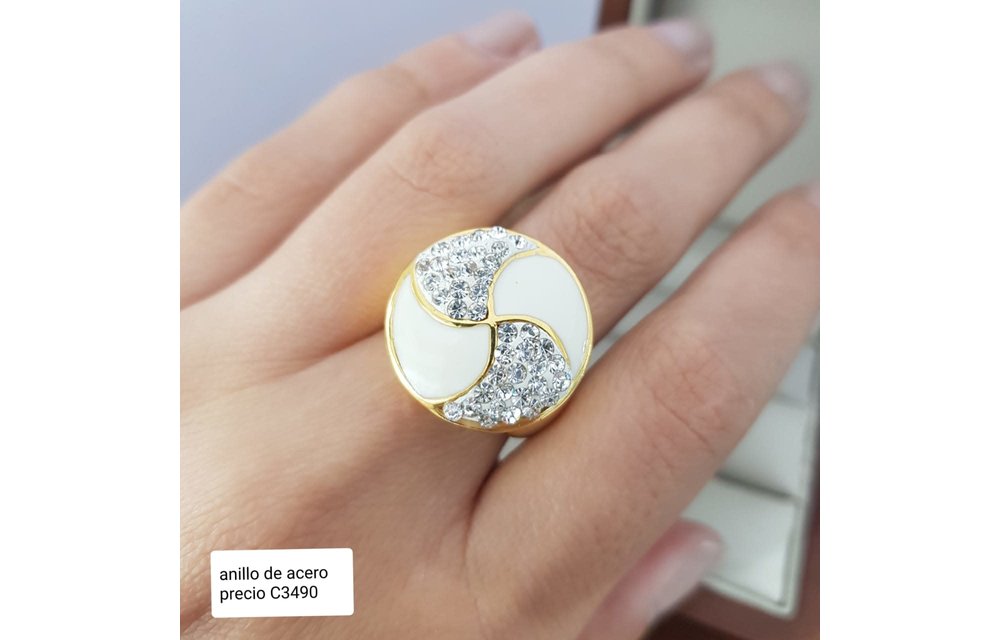 ANILLO DAMA ACERO