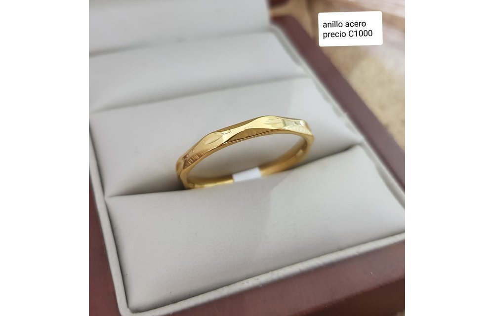 ANILLO MATRIMONIO ACERO 210000003272