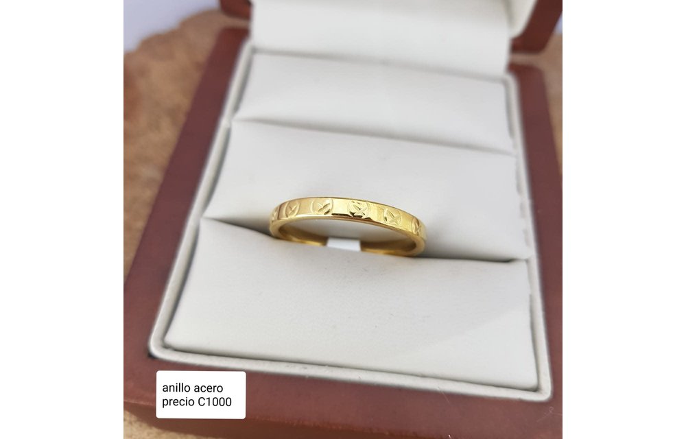 ANILLO MATRIMONIO ACERO 210000003247