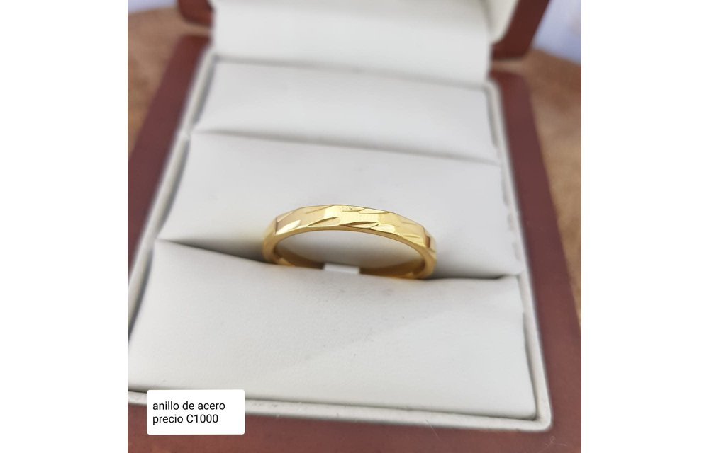 ANILLO MATRIMONIO ACERO 210000003253