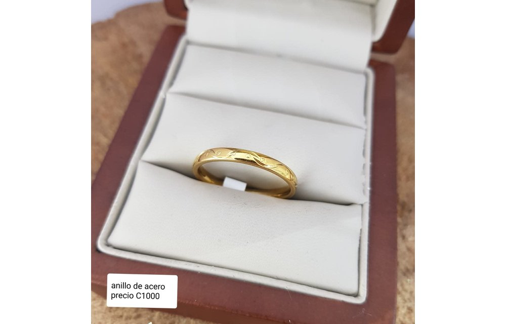 ANILLO MATRIMONIO ACERO 210000003266