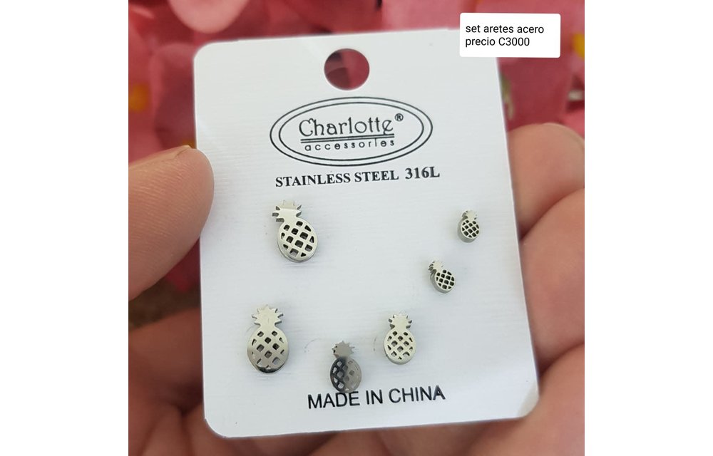 ARETES TRIO ACERO 210000005475