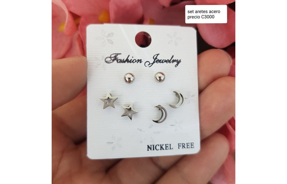 ARETES TRIO ACERO 210000005475