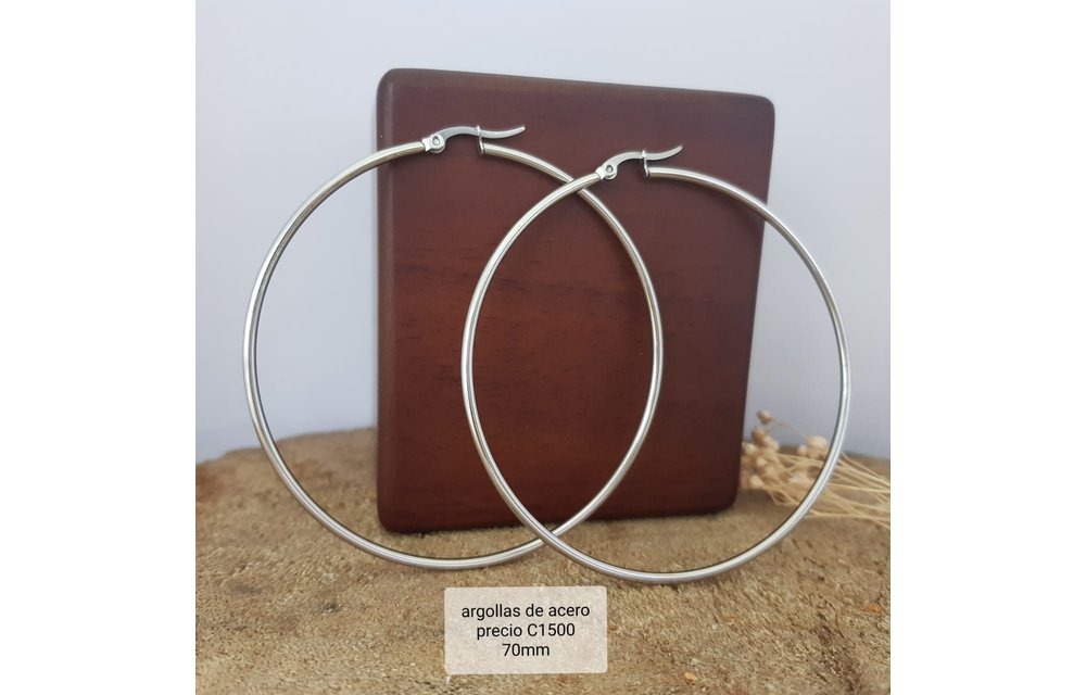 ARGOLLAS ACERO 70MM 210000004192