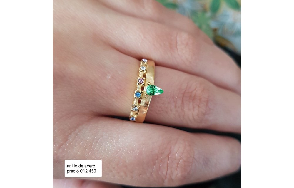 ANILLO DAMA ACERO 210000005910