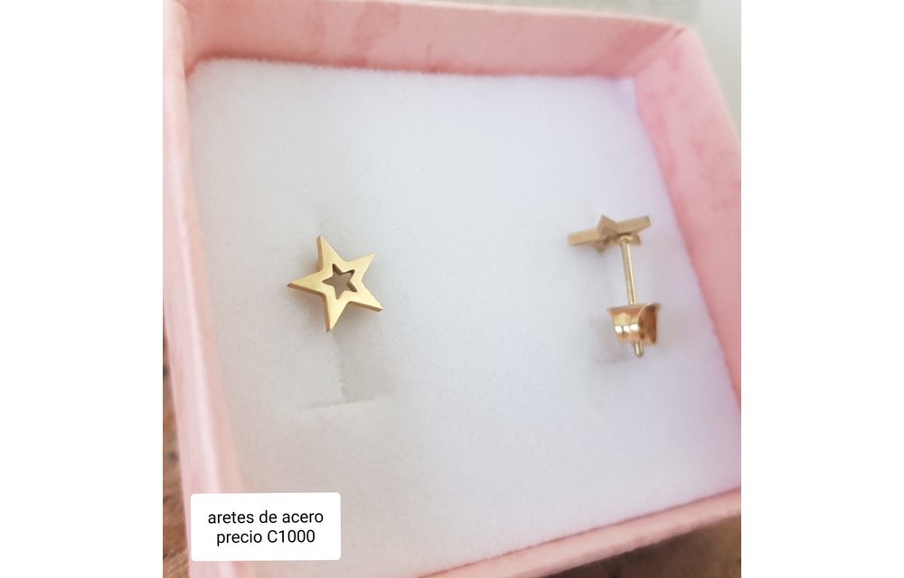 ARETES FIGURA ACERO 210000006109
