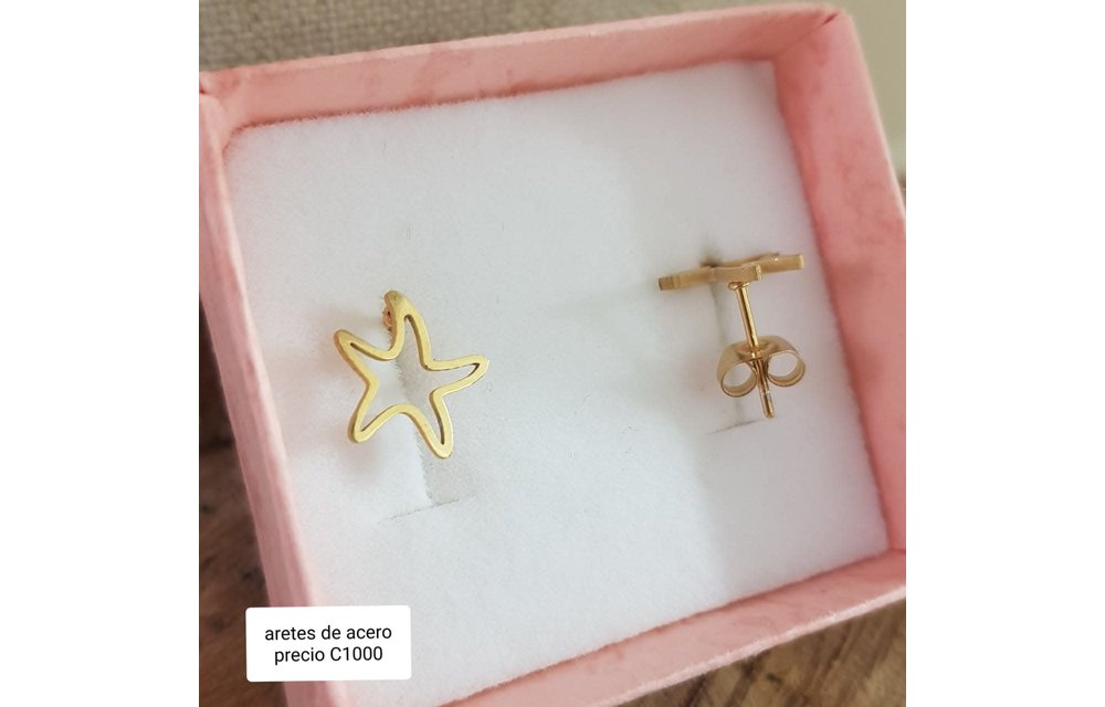 ARETES FIGURA ACERO 210000006119
