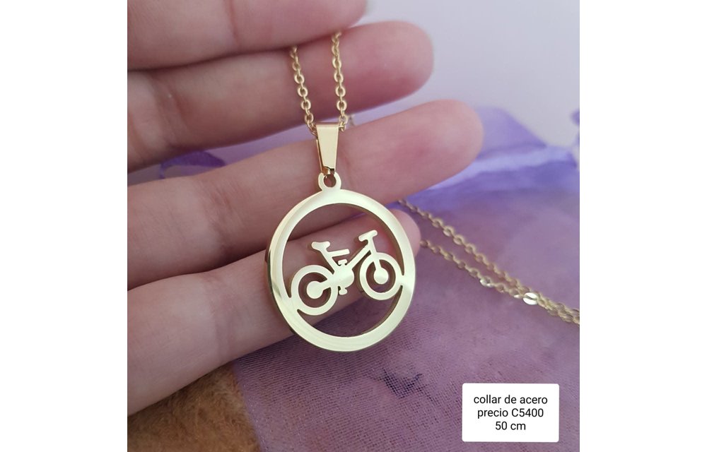 COLLAR 50CM BICICLETA ACERO 210000006317