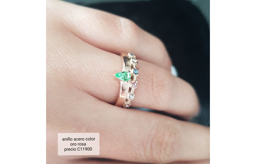 ANILLO CASUAL ACERO 210000006466
