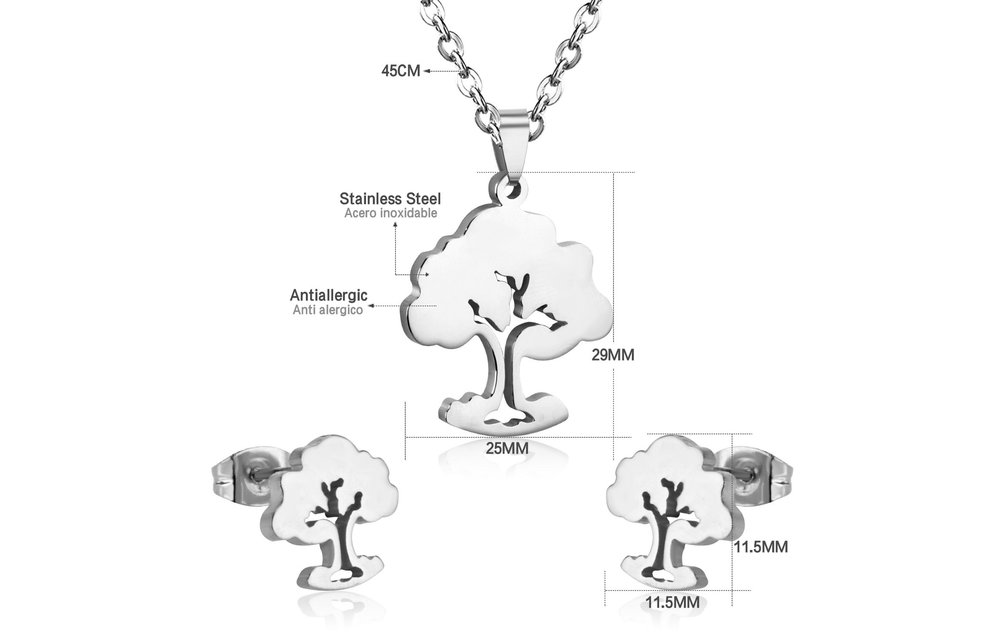 JUEGO ARBOL VIDA ACERO 210000006692