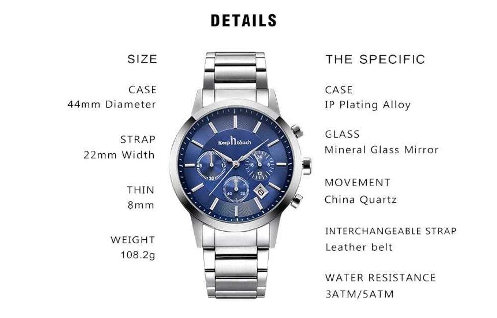 RELOJ KEEP-IN-TOUCH HOMBRE 210000007287