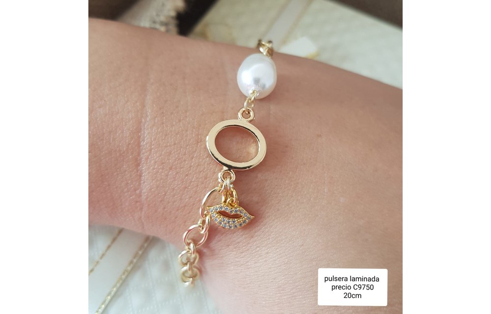 PULSERA DAMA BAÑO ORO 210000007641