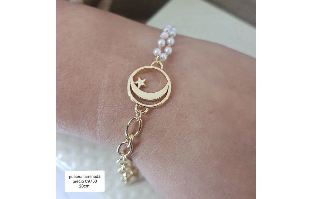 PULSERA DAMA BAÑO ORO 210000007651