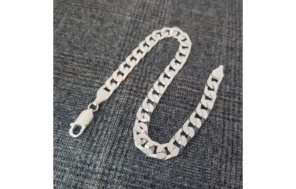 PULSERA 21CM/6MM 9.8GR PLATA 925 210000008106