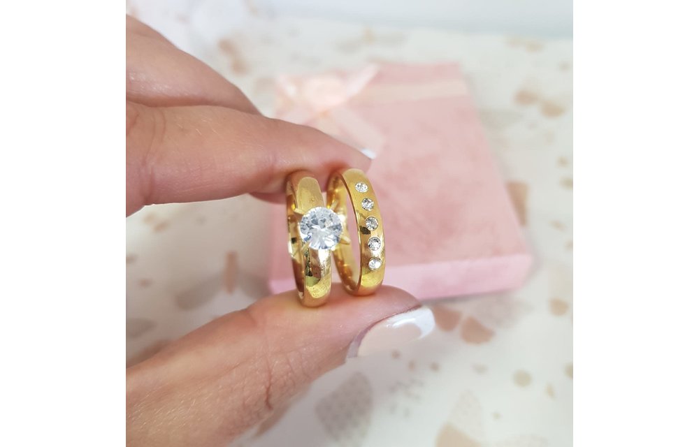 ANILLOS DUOS ACERO 210000008370