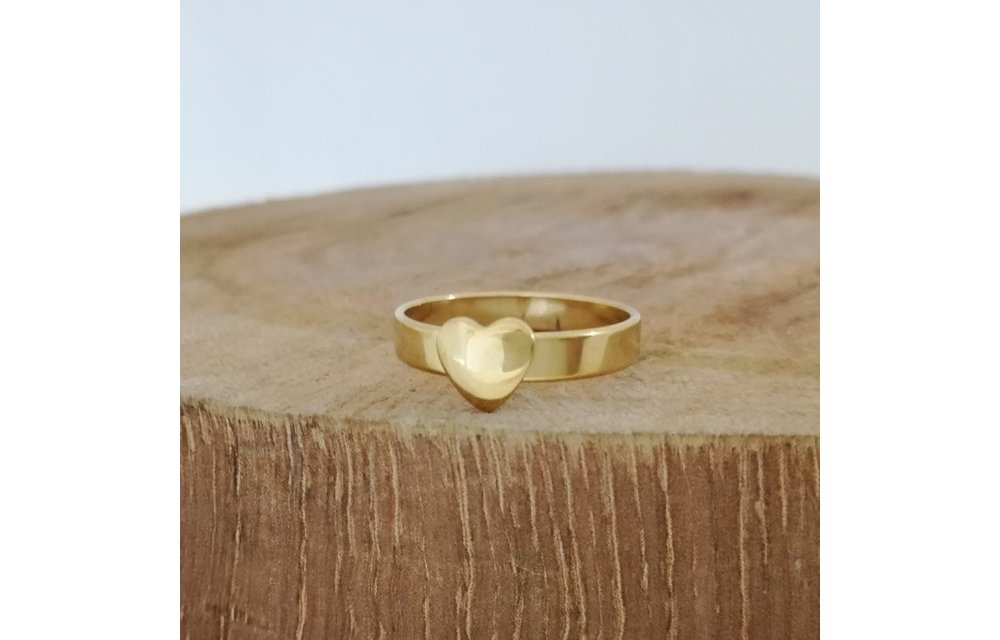 ANILLO CORAZON ACERO 210000008380