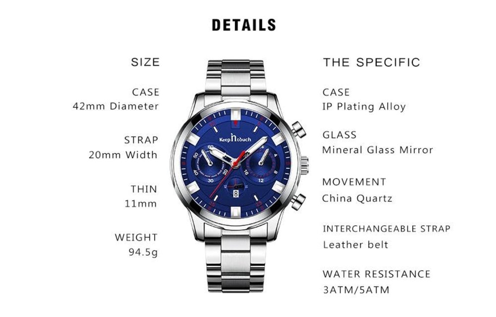 RELOJ KEEP-IN-TOUCH HOMBRE 210000007272