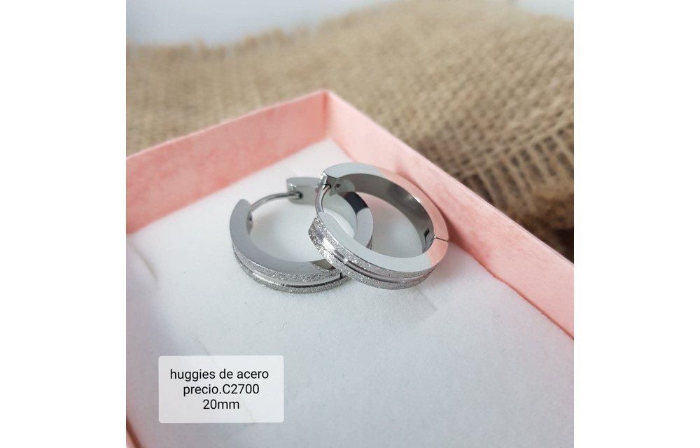 HUGGIES 20MM ACERO 210000008020