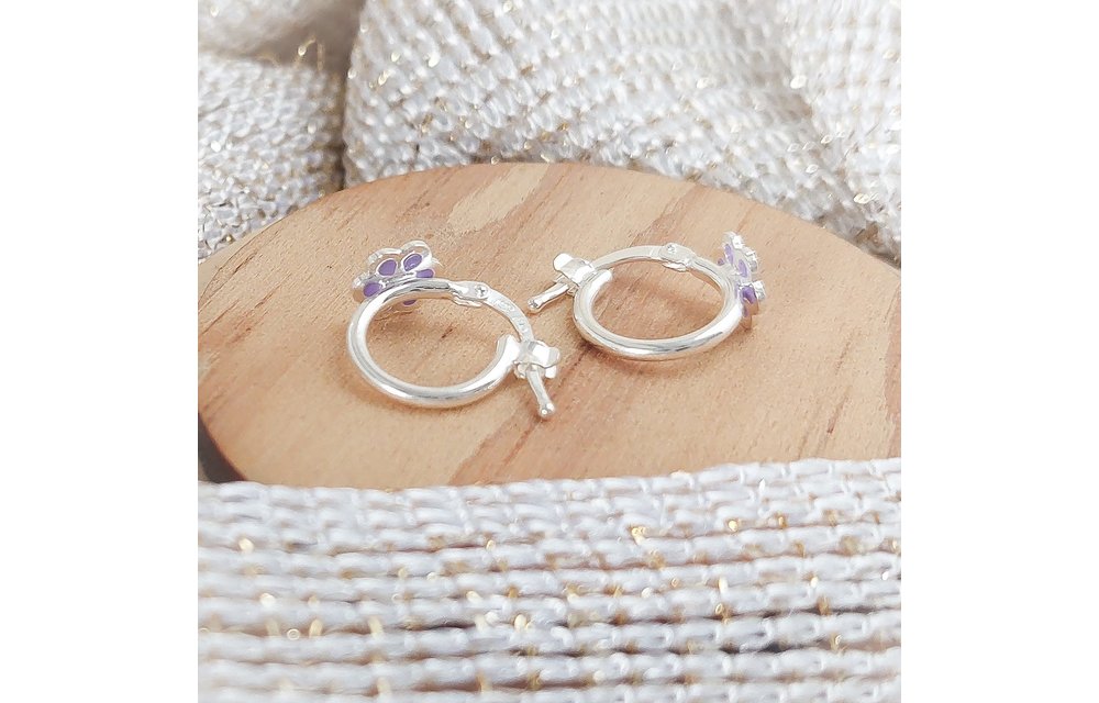 ARGOLLAS COLOR 12MM PLATA 925 210000002343