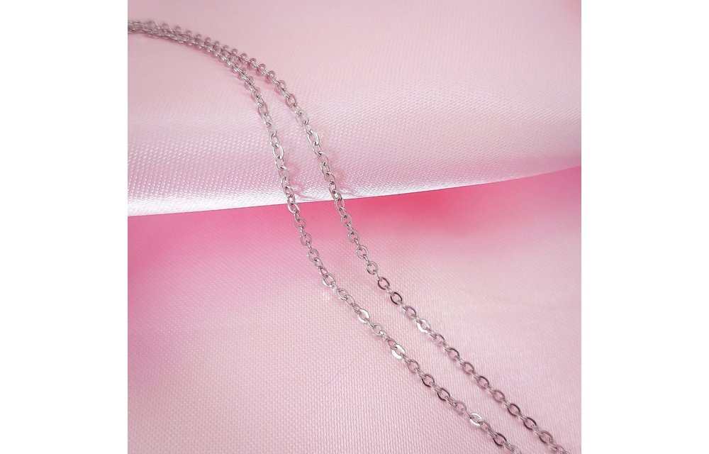 CADENA 50CM GROSOR 1MM PLATA 925 210000001504