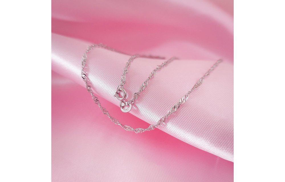 CADENA 45CM GROSOR 1MM PLATA 925 210000001937