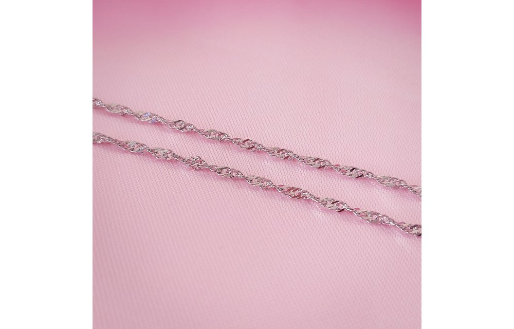 CADENA 45CM GROSOR 1MM PLATA 925 210000001937