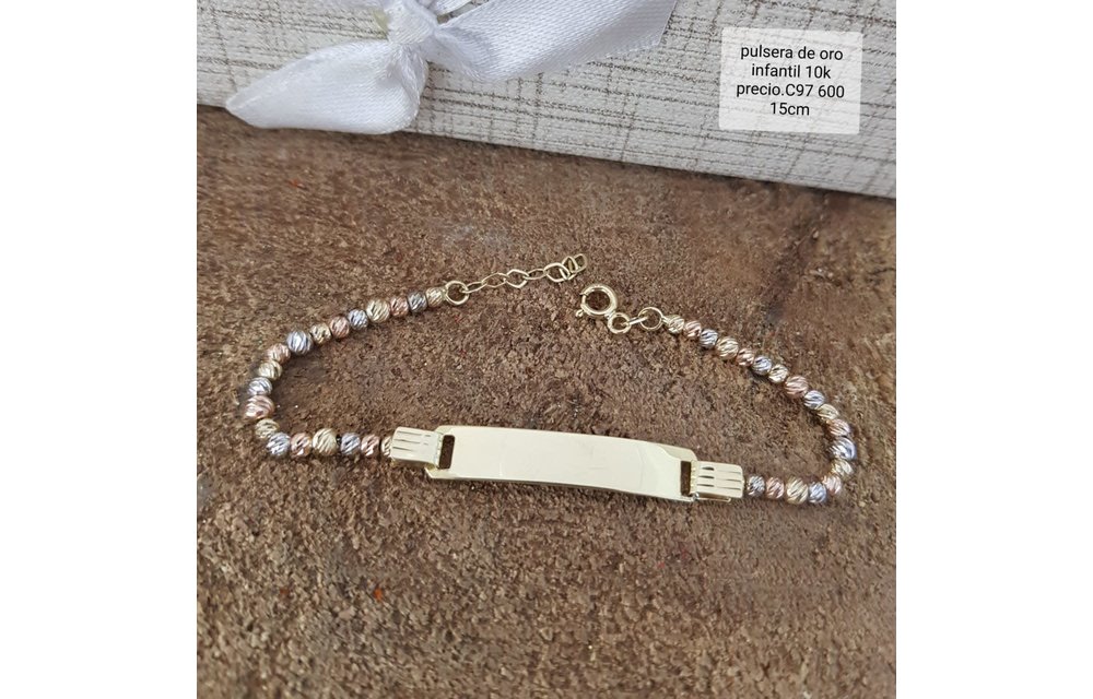 PULSERA 15CM 2.7GR ORO 10K 210000004457