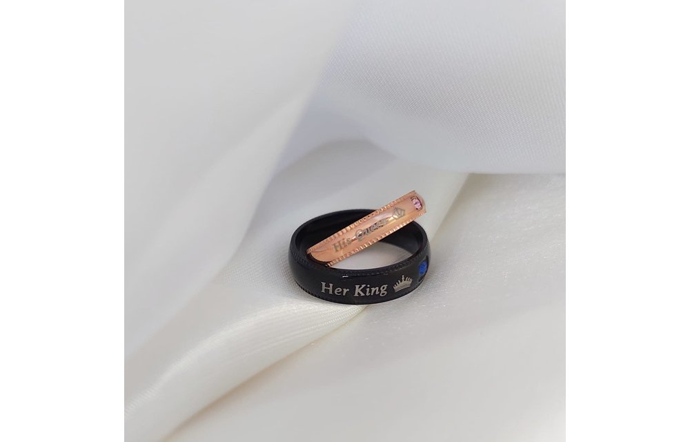 ANILLOS PAREJA ACERO 210000009153