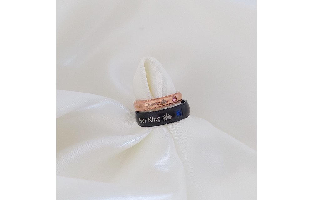 ANILLOS PAREJA ACERO 210000009153
