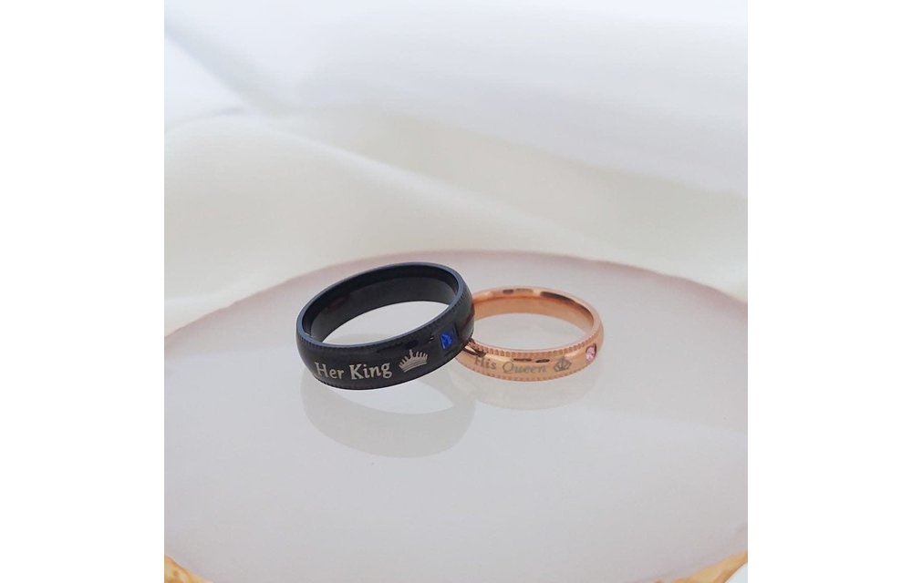 ANILLOS PAREJA ACERO 210000009153