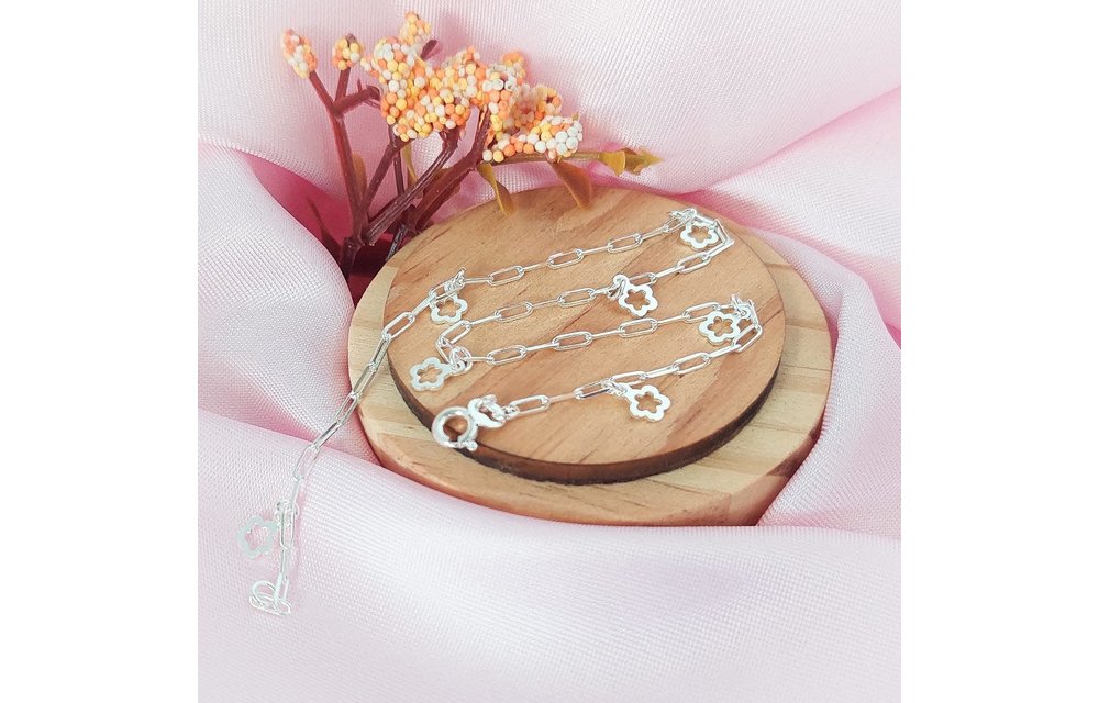 TOBILLERA 25CM PLATA 925 210000009383