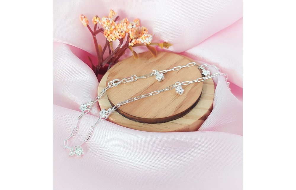TOBILLERA 25CM PLATA 925 210000009387
