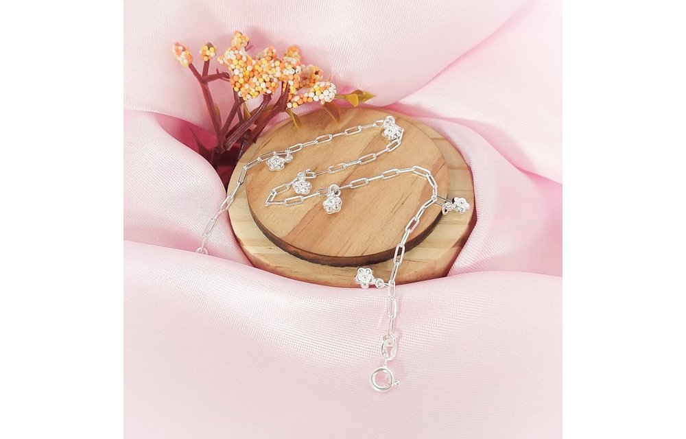 TOBILLERA 25CM PLATA 925 210000009387