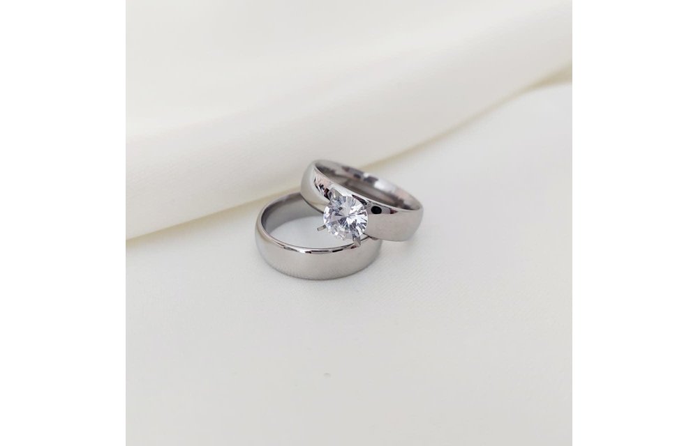 ANILLOS DUOS ACERO 210000009872