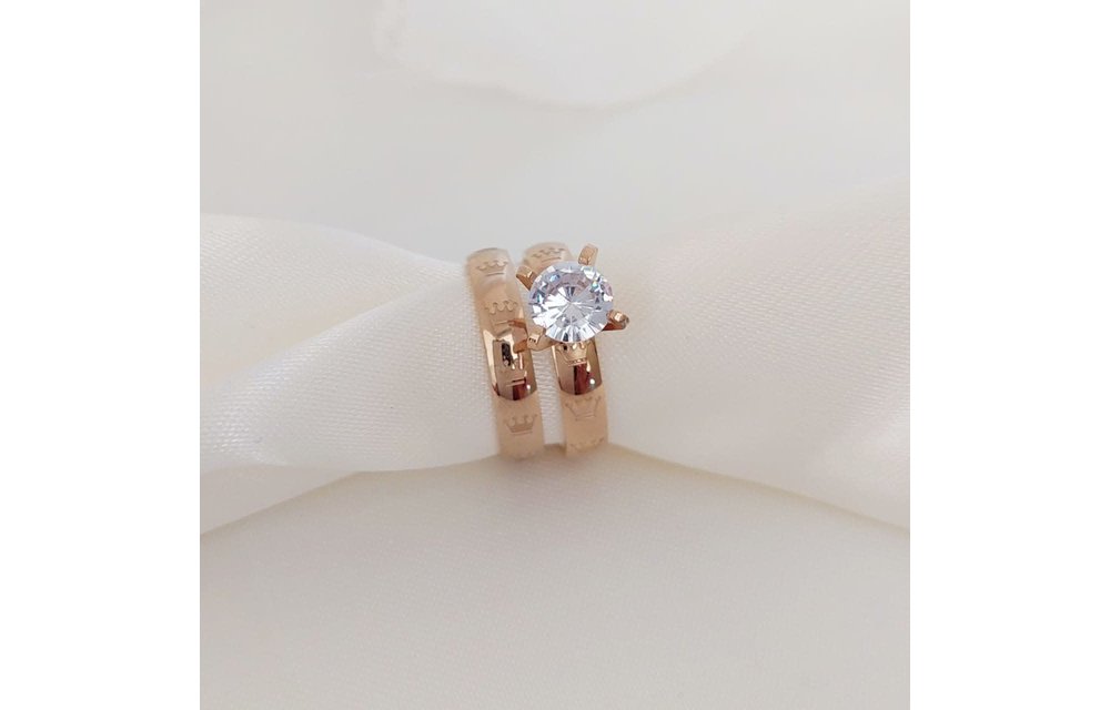 ANILLOS DUOS ACERO 210000009908
