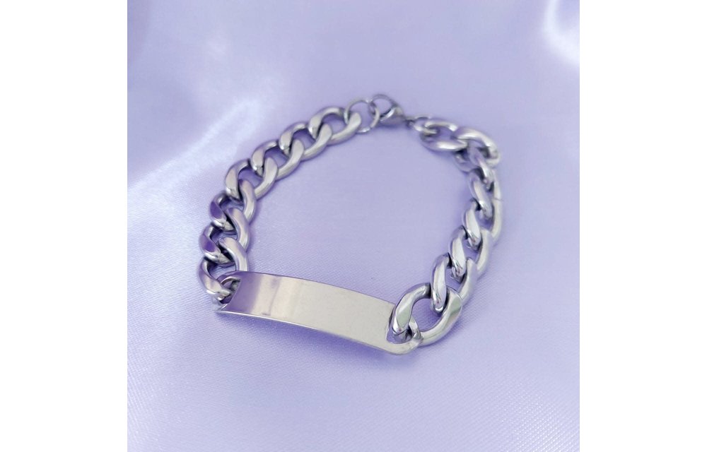 PULSERA 22CM ACERO 210000010686