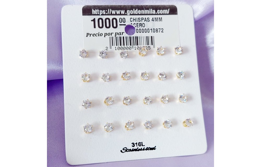 CHISPAS 4MM ACERO 210000010872
