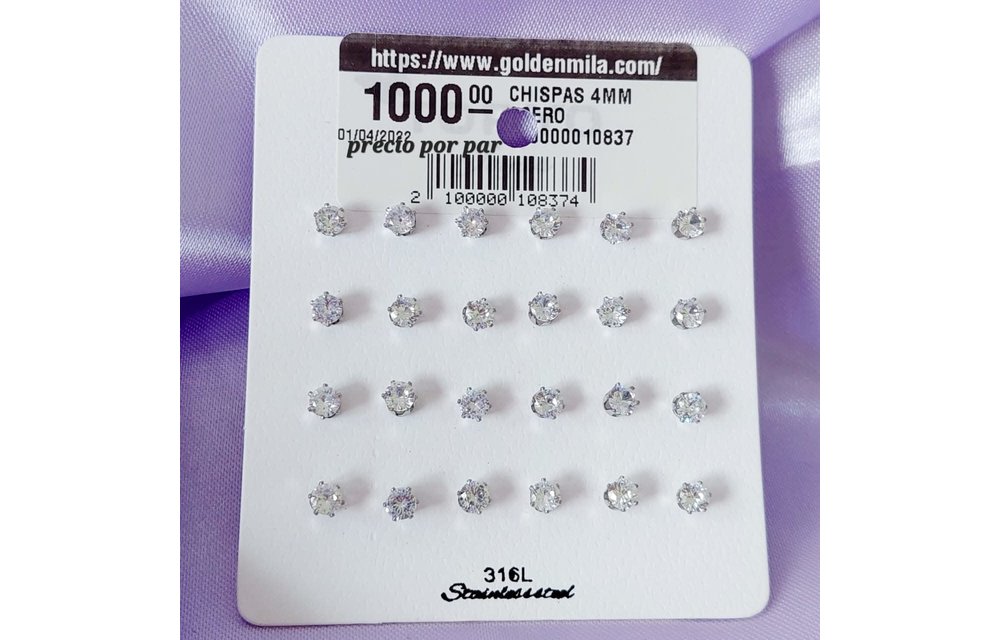 CHISPAS 4MM ACERO 210000010837