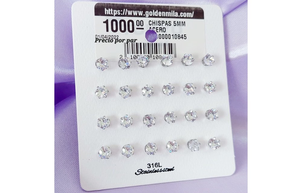 CHISPAS 5MM ACERO 210000010845