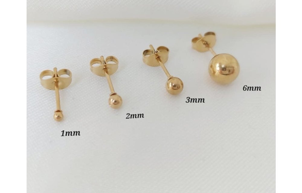 ARETES BOLAS 6MM ACERO 210000011062