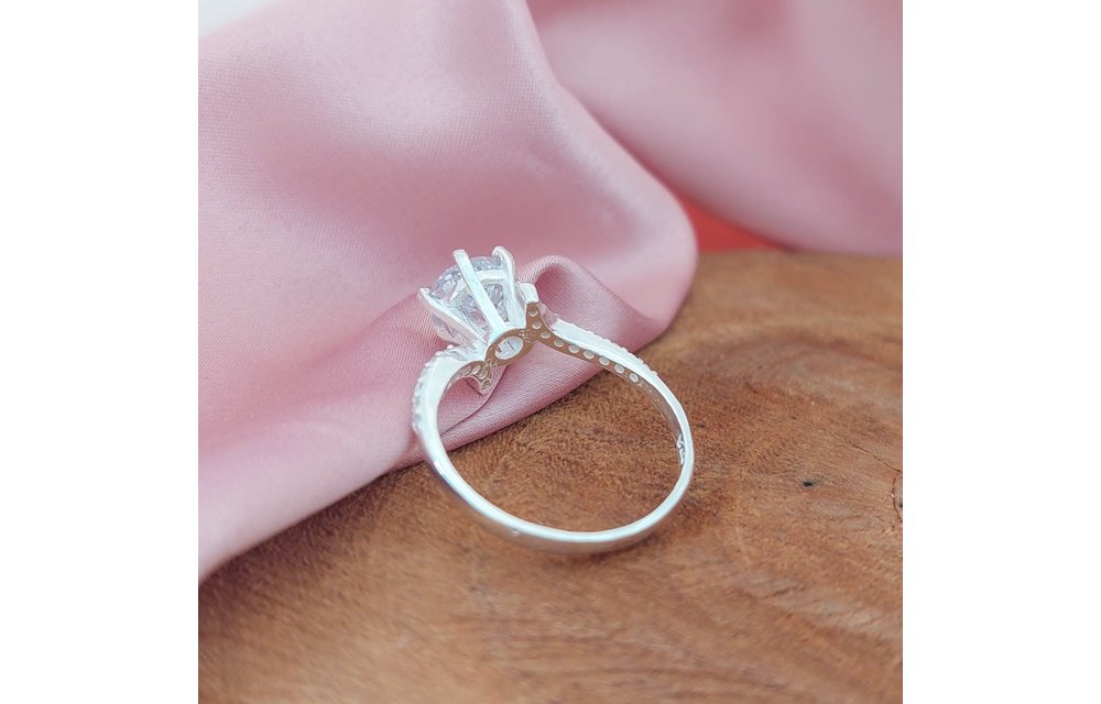 Anillo Compromiso Plata 925 210000013493