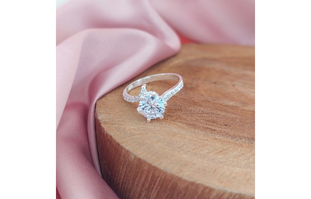 Anillo Compromiso Plata 925 210000013493