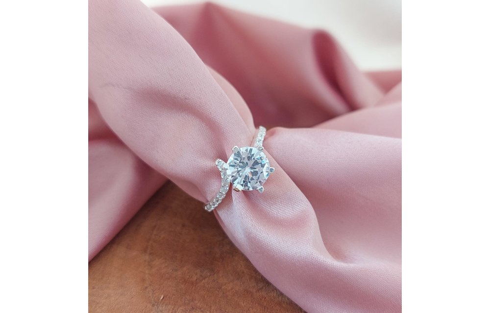 Anillo Compromiso Plata 925 210000013493