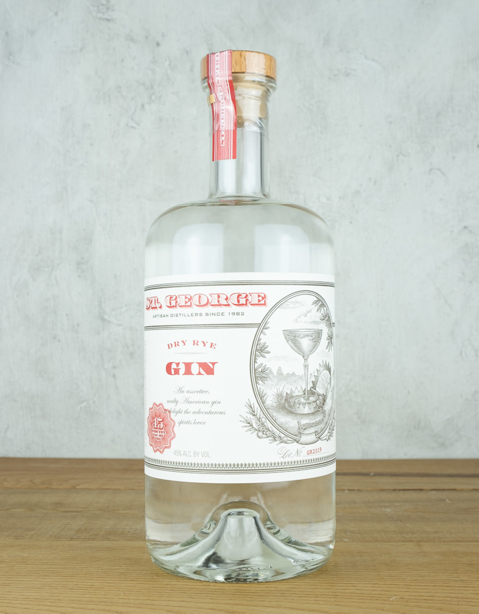 St. George Dry Rye Gin 750ml